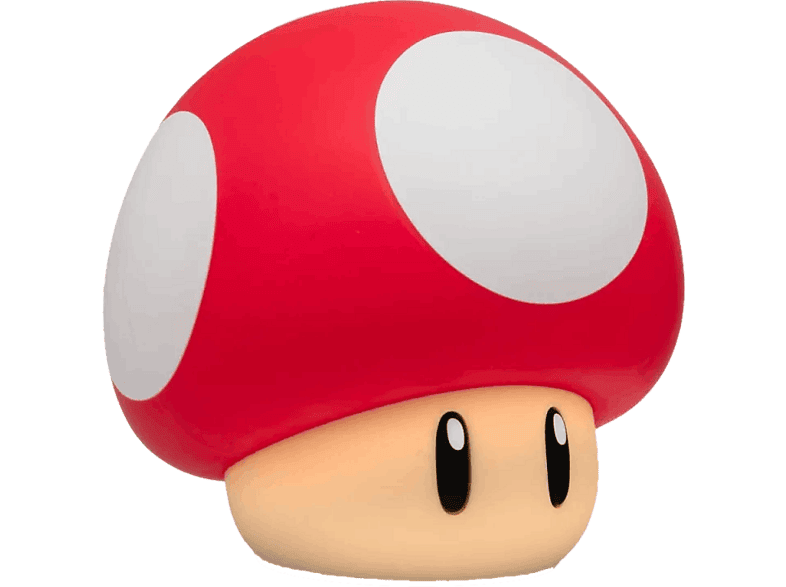 Lámpara - Sherwood Super Mario: Supera Seta, 15 cm, Rojo