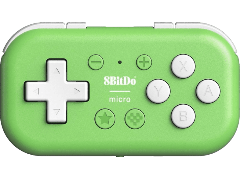 8BITDO Micro Bluetooth-Gamepad Grün für Nintendo Switch 2, OLED, Switch, Lite, Android, iOS, PC, MAC