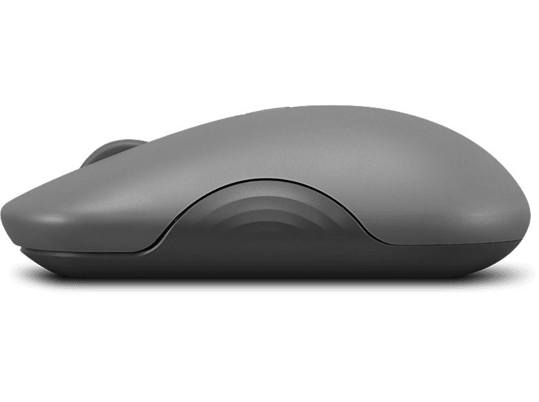 Ratón inalámbrico - Lenovo 350 Bluetooth Silent Mouse, Bluetooth, 1600 dpi, Gris