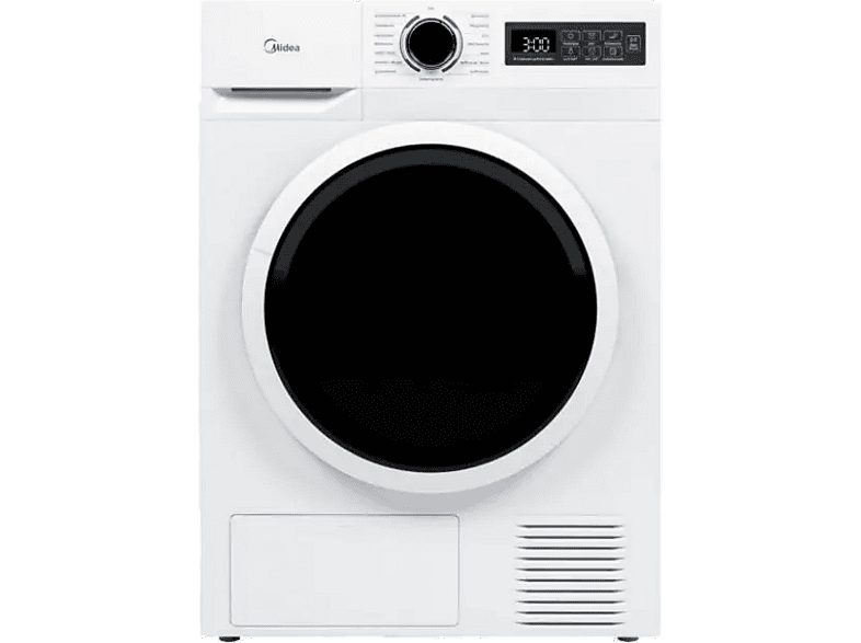 Midea MD110H80B-D Wärmepumpentrockner (8 kg, EEK: D, 82 dB(A)), Weiß)