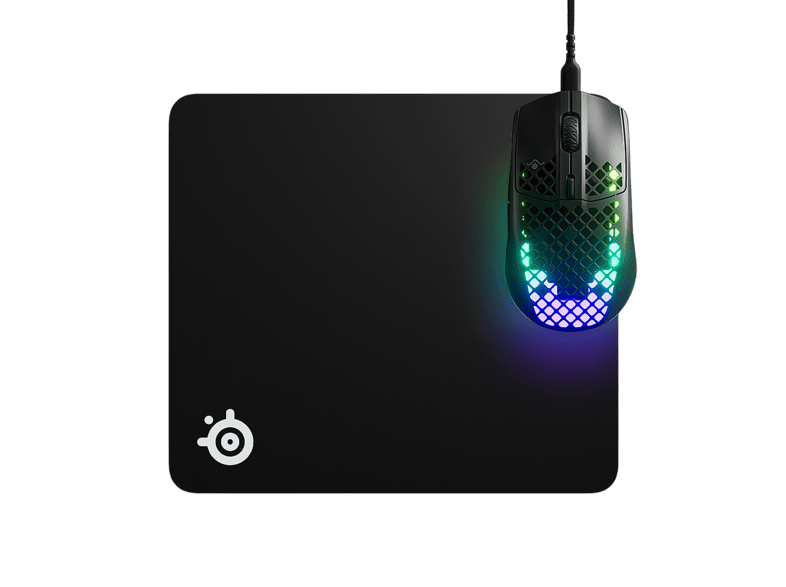 STEELSERIES Aerox 3 ONYX+ QCK L Bundle Oyuncu Mouse ve MousePad Siyah