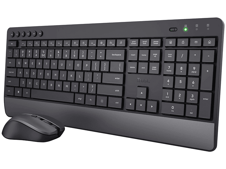 Tastiera TRUST TREZO WRLS DESKSET IT