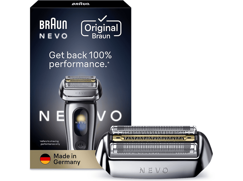 TESTINA RASOIO BRAUN DI RICAMBIO NEVO , Compatibile con Nevo