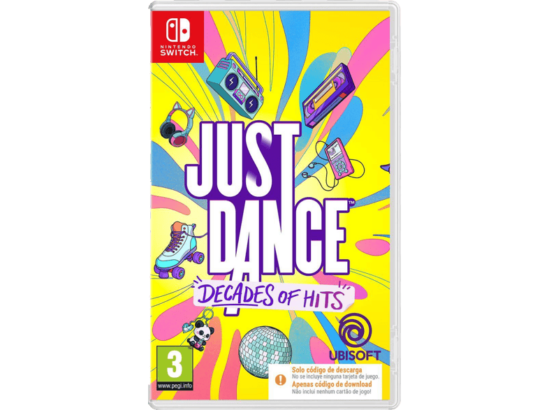 Nintendo Switch Just Dance Decades of Hits (Código de descarga)