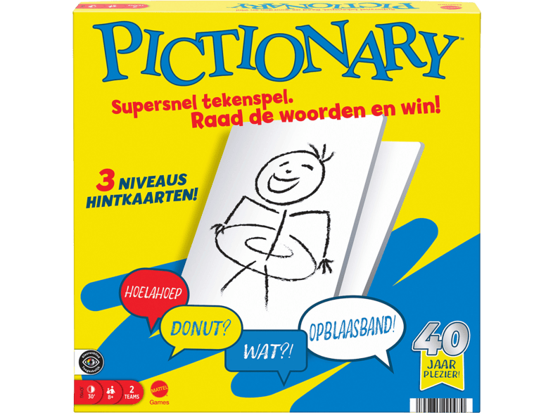 Mattel Pictionary Board Game