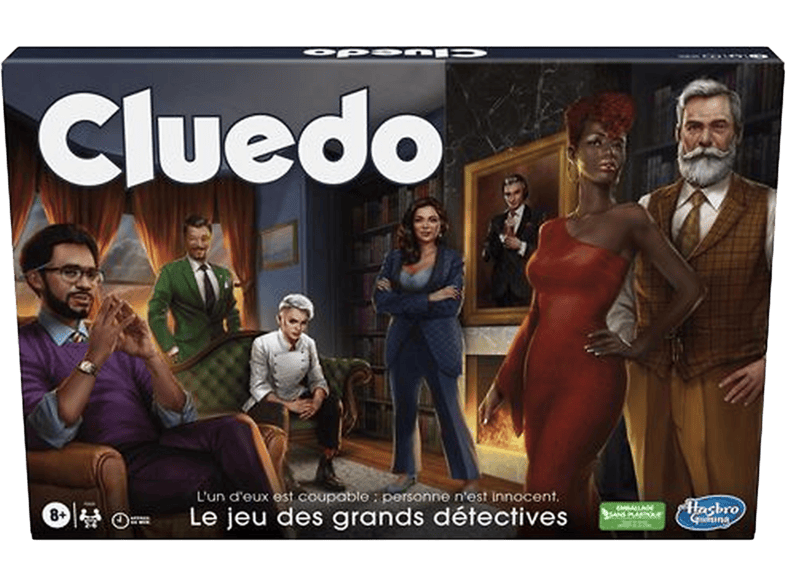Hasbro Cluedo Classic Refresh Board Game (French Edition)