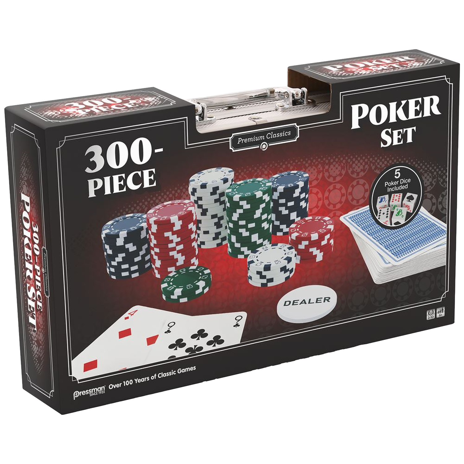 Goliath Games Classic 300-delige Pokerset In Aluminium Koffer Pokerset