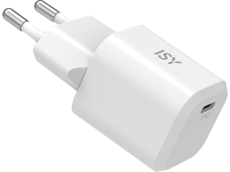 Ładowarka sieciowa ISY IWC-4020-2 20W USB-C Biały