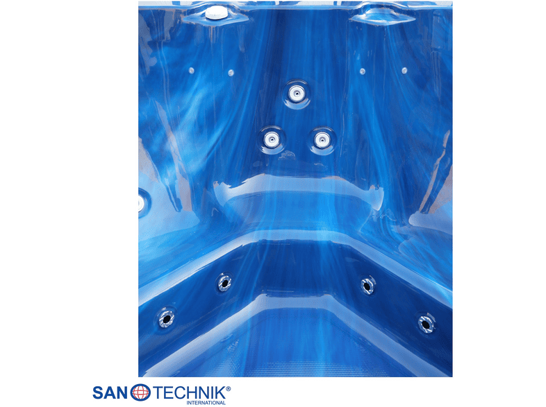 Sanotechnik SPA15 Palma Blue 190x190x86 cm Whirpool — Foto 4 von 5