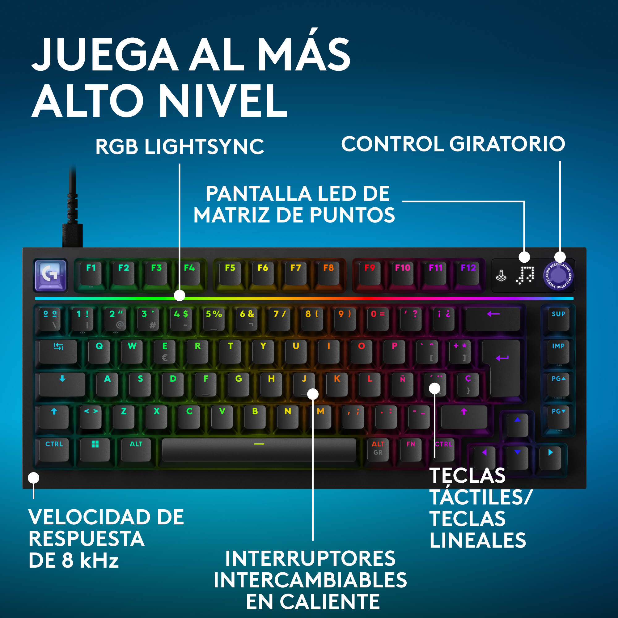 Juega al más alto nivel. 
