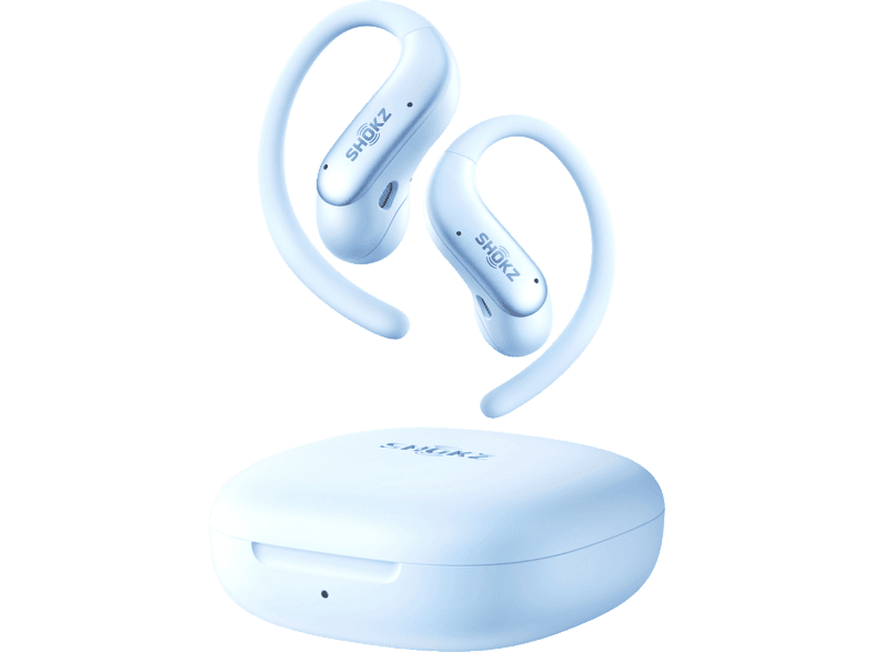 SHOKZ OpenFit Air 2, Open-ear True Wireless Kopfhörer Bluetooth Eisblau