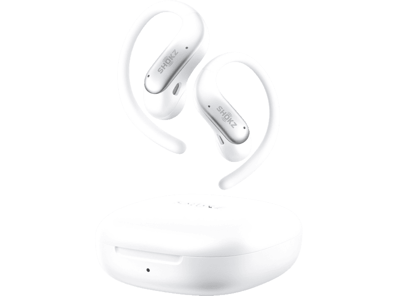 SHOKZ OpenFit Air 2, Open-ear True Wireless Kopfhörer Bluetooth Weiss
