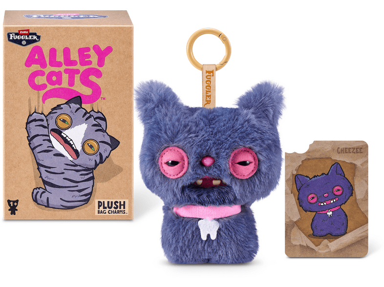Llavero - Sherwood Fuggler: Alley Cat, 1 unidad, Surtido aleatorio, 12 cm, Multicolor – imagen 2