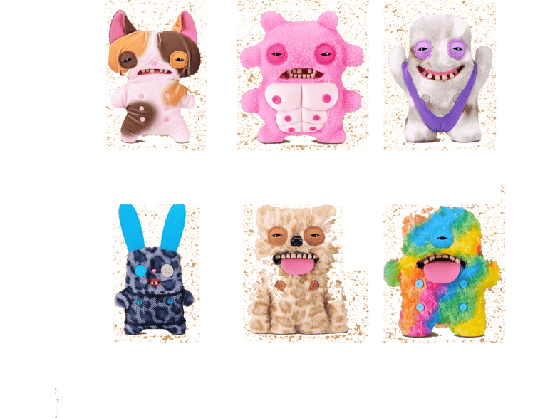 Peluche - Sherwood Fuggler: Nipple, 1 unidad, Surtido aleatorio, 23 cm, Multicolor