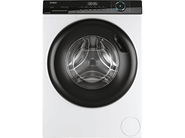 Lavadora carga frontal - Haier I-Pro Series 3 HW90-BP14939-S, 9 kg, 1400 rpm, 15 programas, Motor Inverter BPM, Vapor Refresh, Blanco