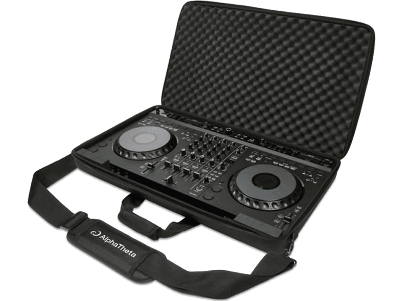 Maletín controladora DJ - AlphaTheta DJC-GRV6 BAG, Para DDJ-GRV6, EVA Durashock, Negro