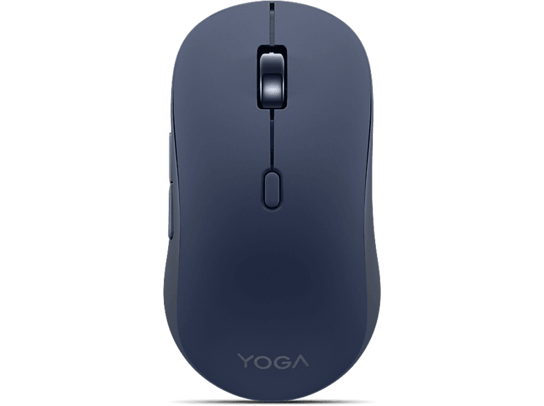 Ratón inalámbrico - Lenovo Yoga Bluetooth Silent Mouse, Inalámbrico, 4000 dpi, Azul