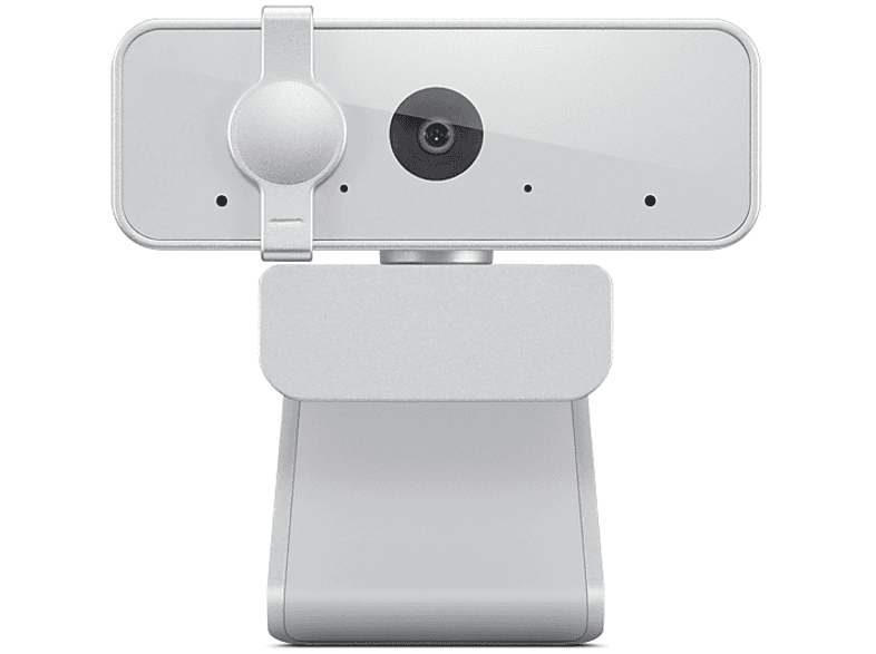 Webcam - Lenovo 310 FHD Webcam, 1920 x 1080 Pixel, Micrófono, Blanco