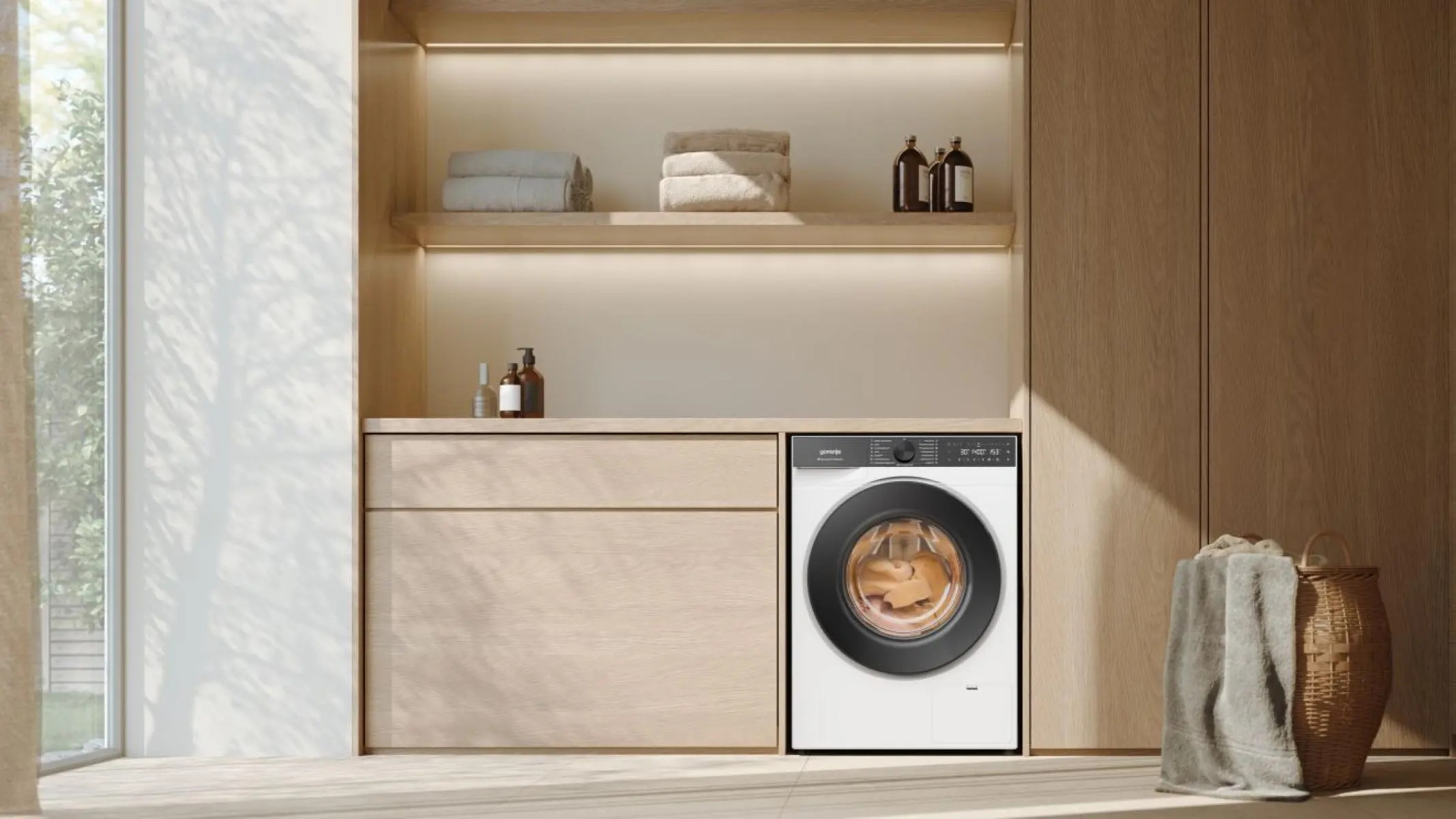 Pralka GORENJE WG694A11/PL 9kg 1400 obr. ConnectLife WashControl Biały