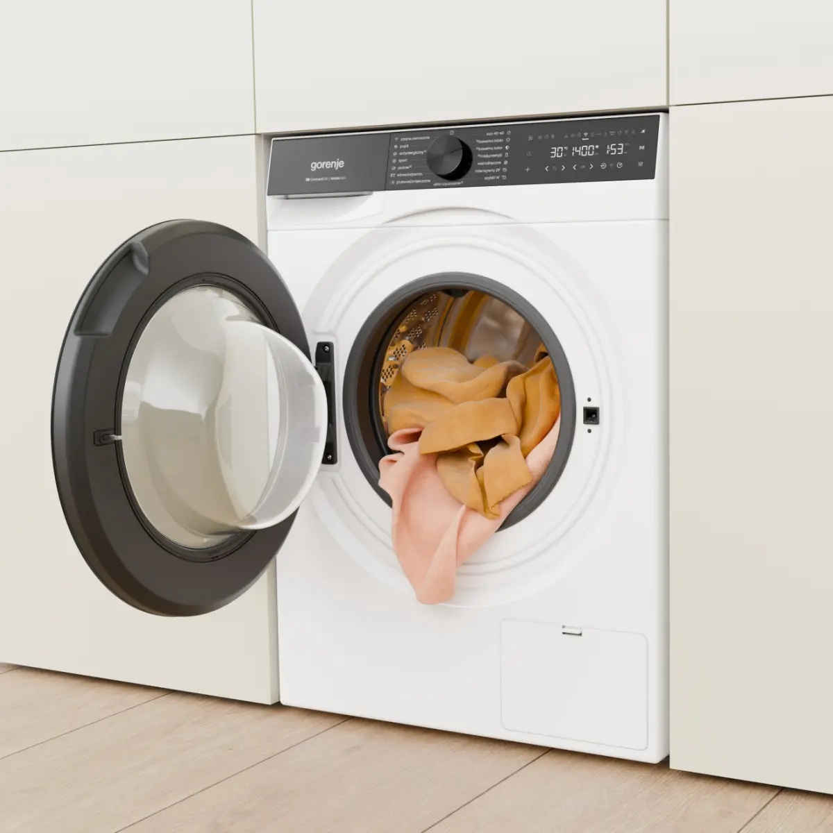 Pralka GORENJE WG694A11/PL 9kg 1400 obr. ConnectLife WashControl Biały