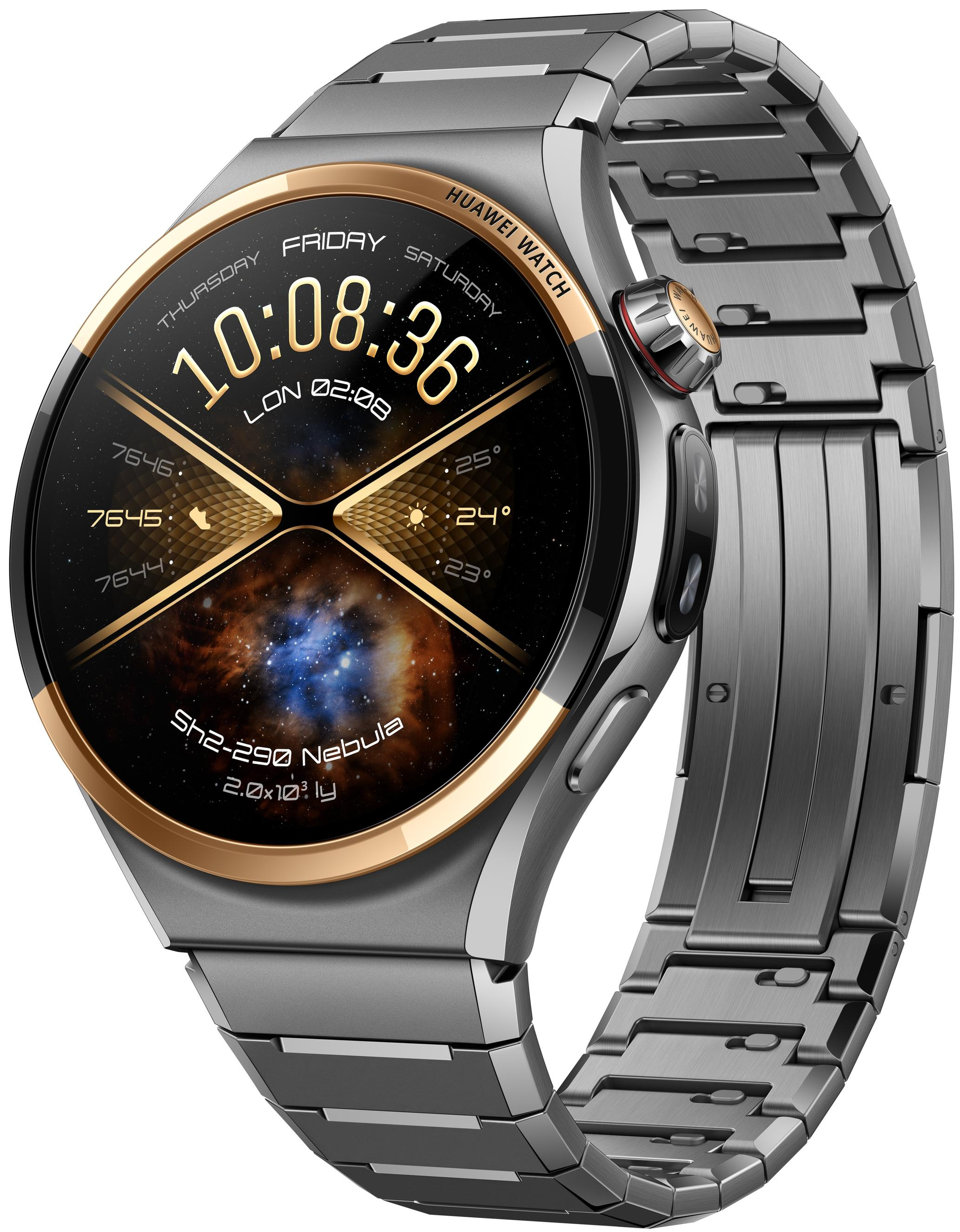 Smartwatch HUAWEI WATCH 6 Pro 46mm Space Edition Srebrno-złoty