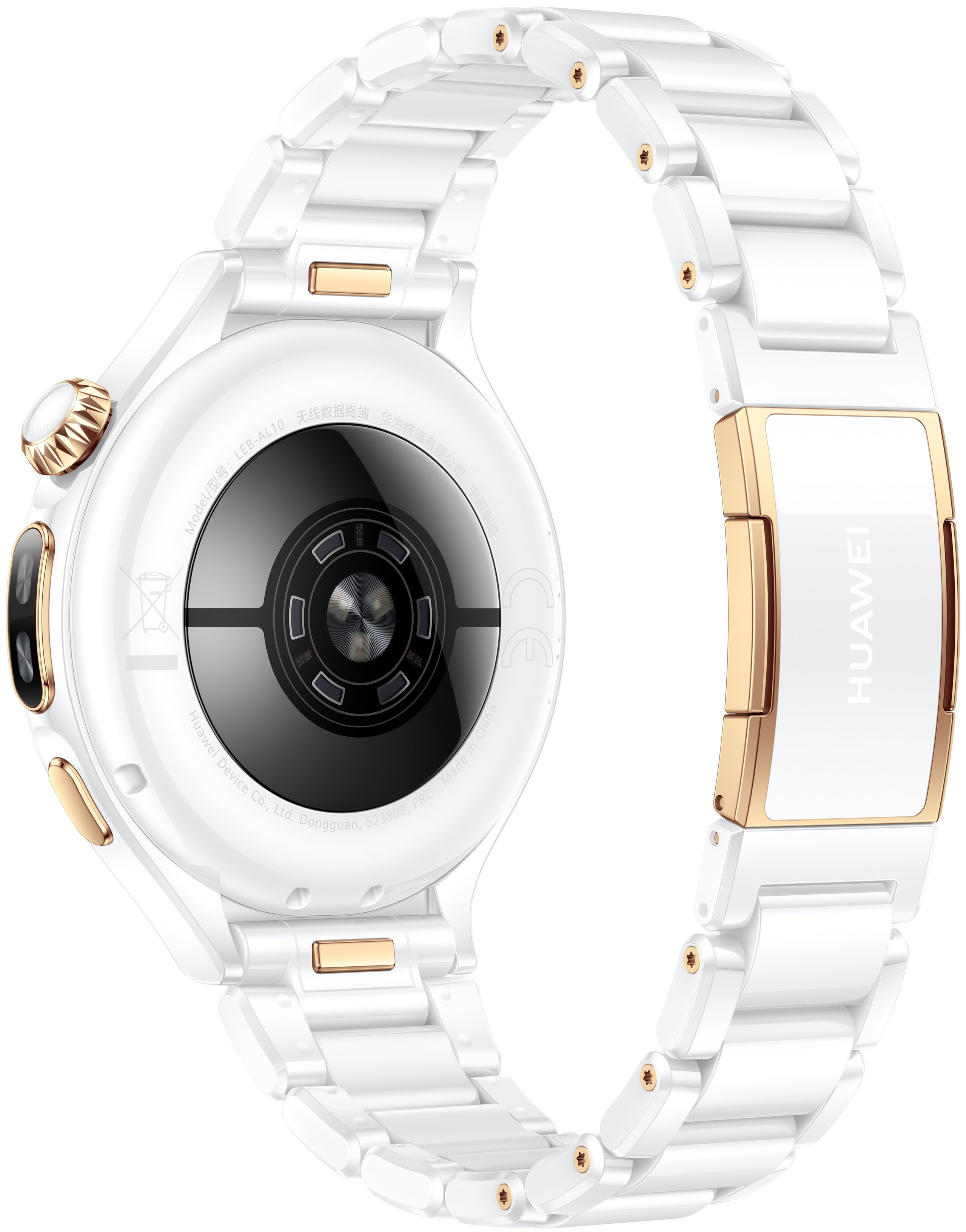 Smartwatch HUAWEI WATCH 6 Pro 43mm Ceramiczny Biało-złoty
