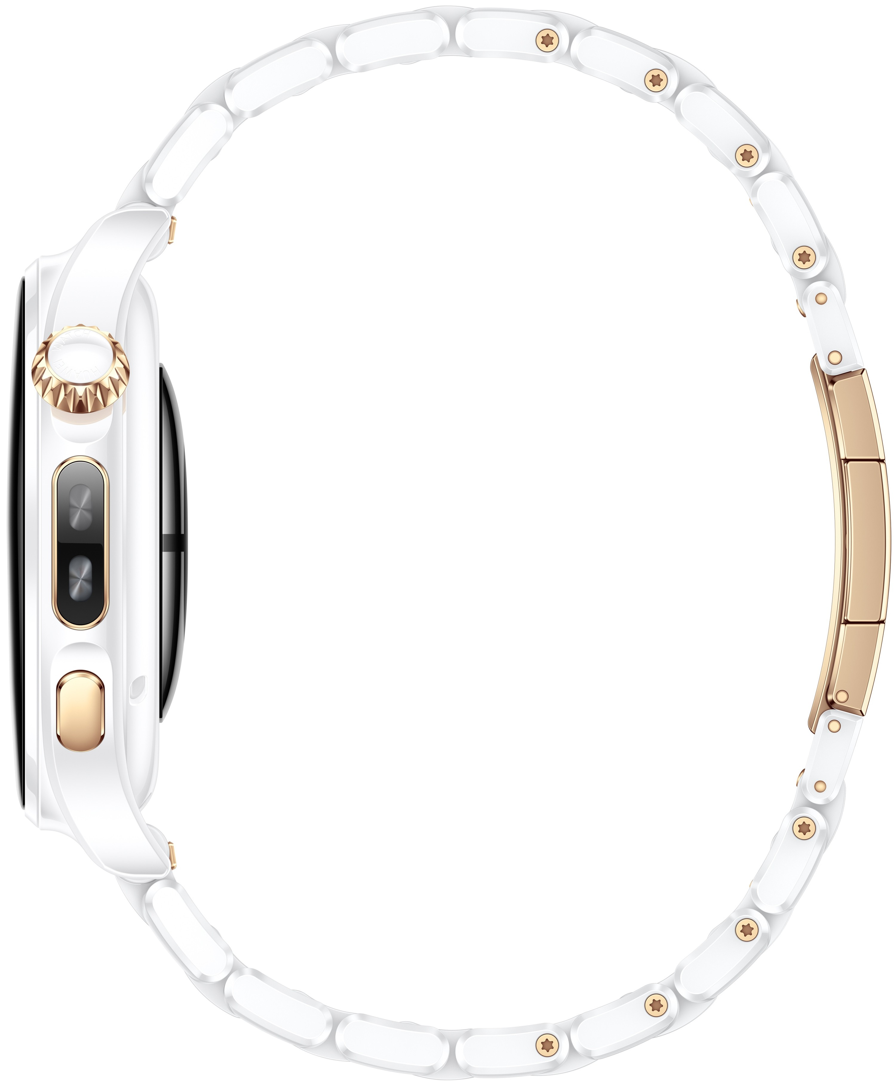 Smartwatch HUAWEI WATCH 6 Pro 43mm Ceramiczny Biało-złoty