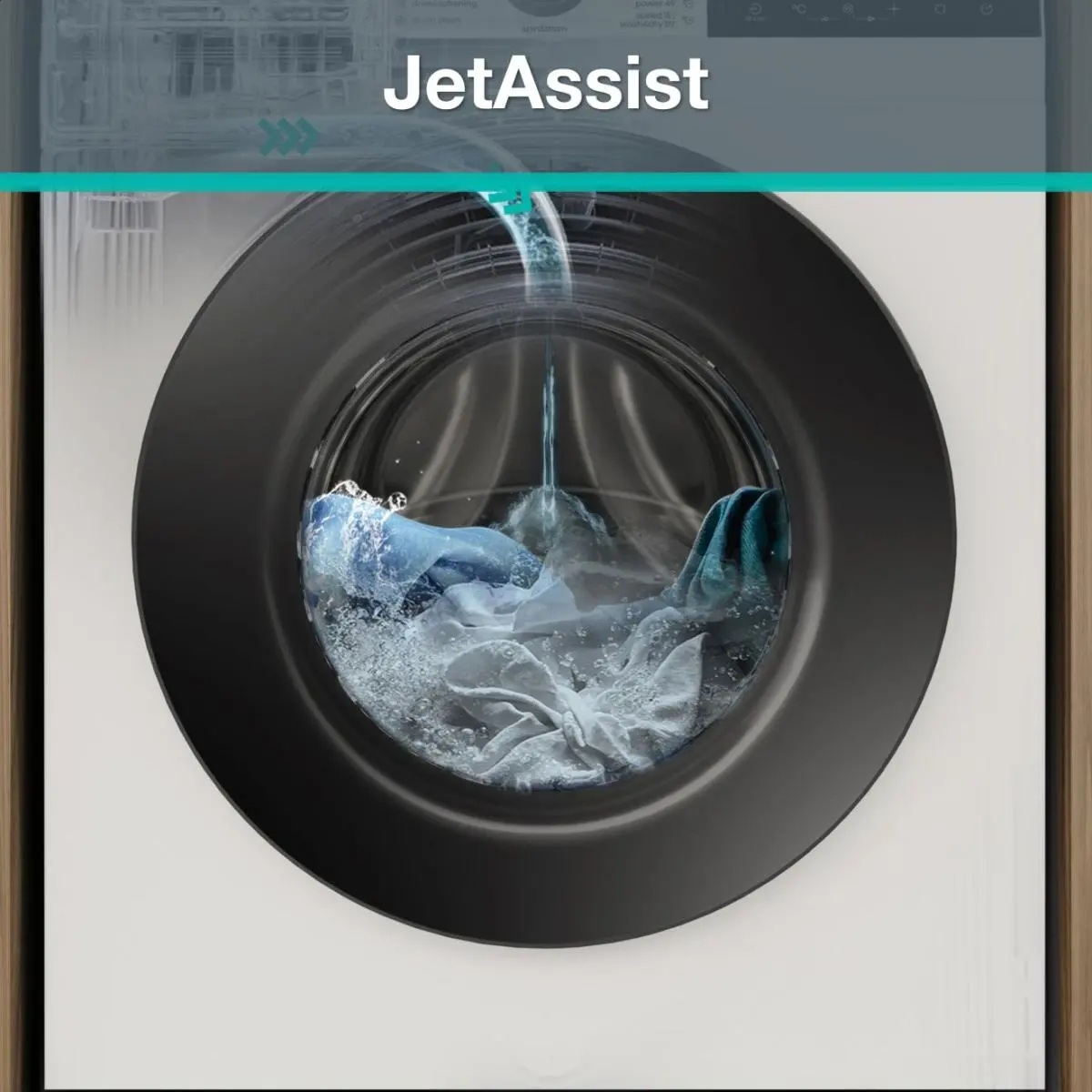 Pralko-suszarka GORENJE WDG2PS954A1D2/PL 9/5kg 1400 obr. JetAssist WashControl Biały