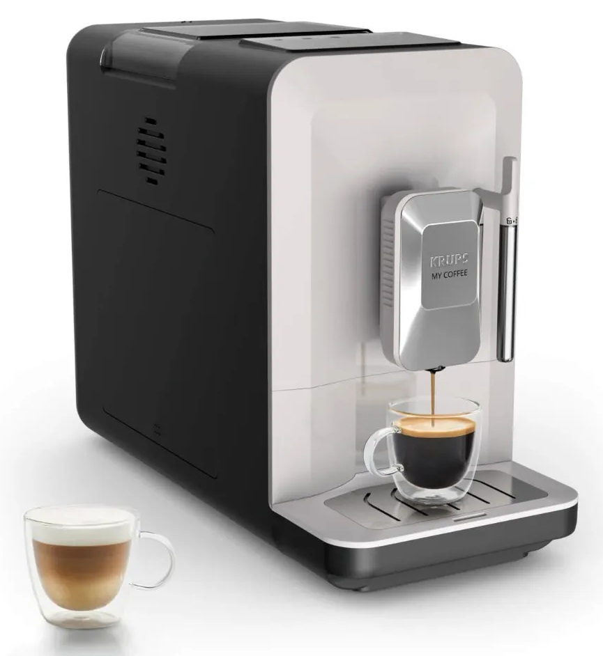 Ekspres ciśnieniowy KRUPS My Coffee+ EA201BE0 15 bar Beżowy