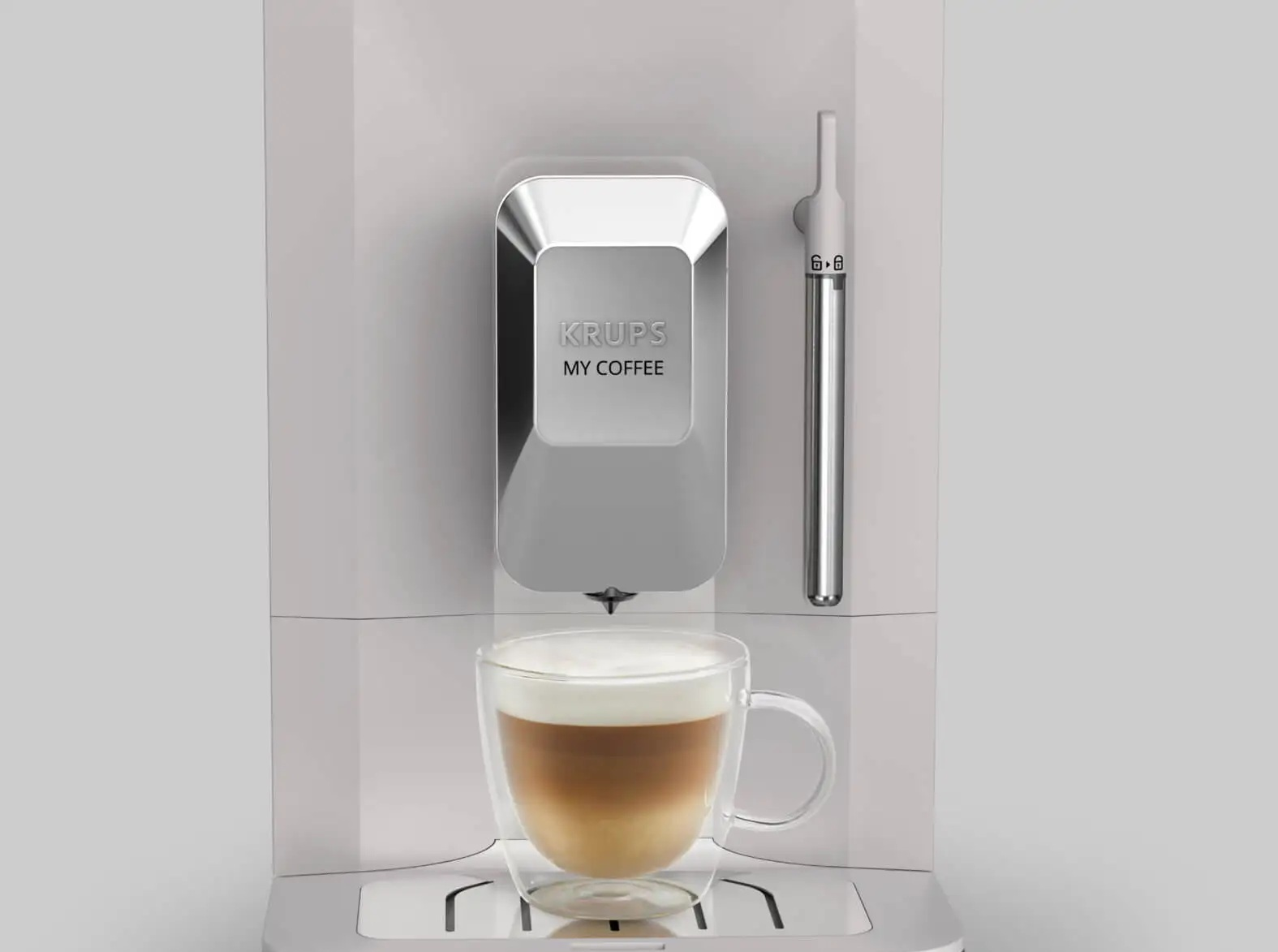 Ekspres ciśnieniowy KRUPS My Coffee+ EA201BE0 15 bar Beżowy
