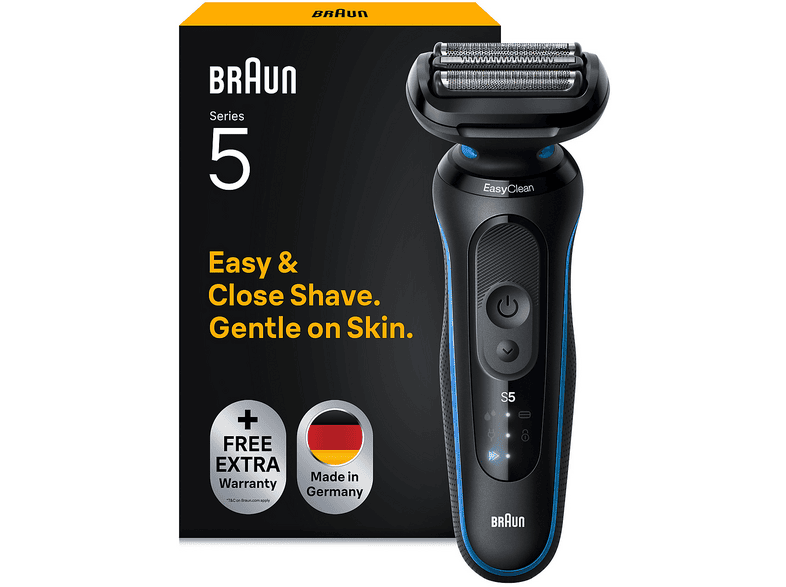 RASOIO BRAUN SHAVER 52-B1000s BLU BOX EURO