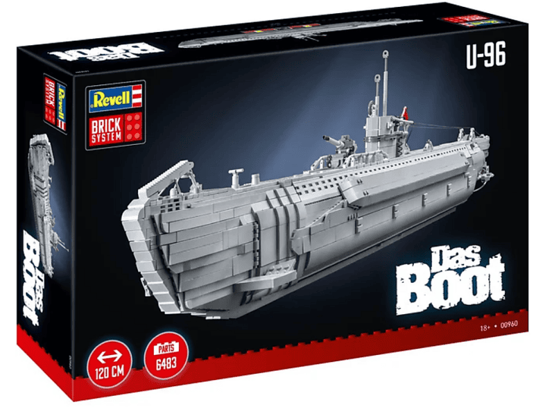 Revell 9609090 Submarine "Das Boot" - Brick System Modellbausatz — Foto 3 von 3