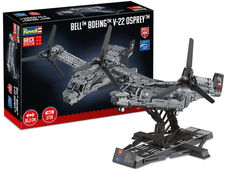 Revell 9619090 Bell Boeing V-22 Osprey Brick System Modellbausatz