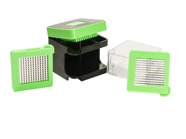 Genius Nicer Dicer Spicy 4tlg. Grün; Zerkleinerer