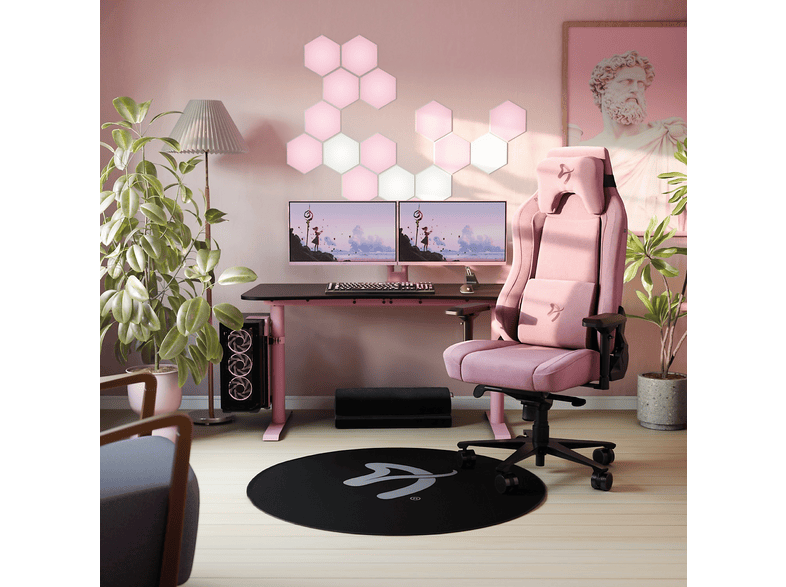 AROZZI LED 23,8 Zoll Gaming Monitor, Full-HD, 1 ms Reaktionszeit, 300 cd/m², 200 Hz, Pink — Foto 5 von 5