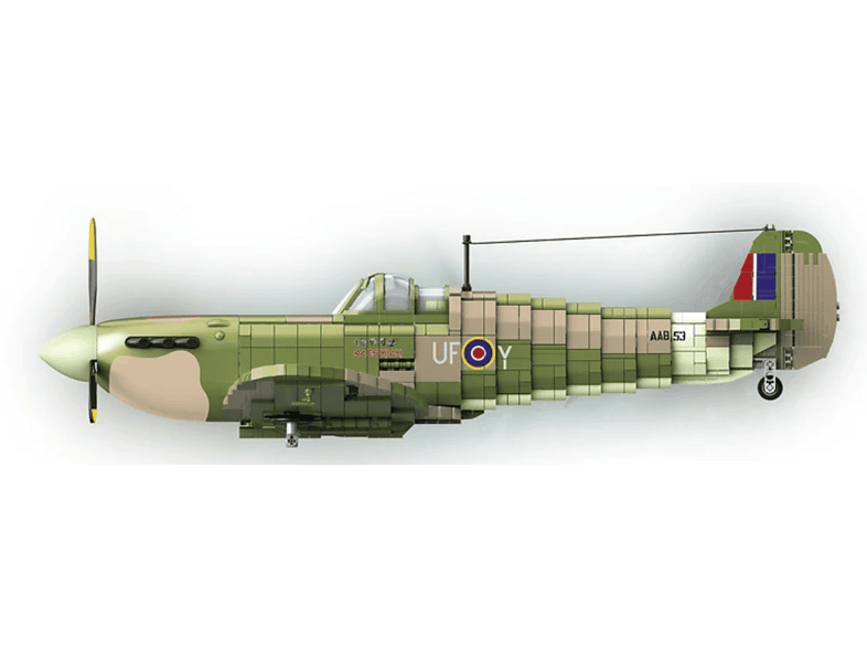 Revell 9629090 Iron Maiden Spitfire MK.II Aces High - Brick System Modellbausatz — Foto 3 von 5