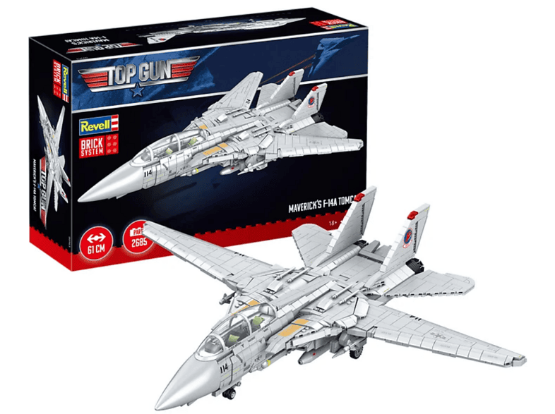 Revell 9639090 Maverick's F-14A Tomcat "Top Gun" - Brick System Modellbausatz
