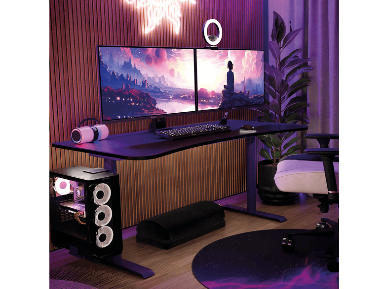 AROZZI NOVA 32 Zoll Gaming Monitor, QHD, 1 ms Reaktionszeit, 300 cd/m², 180 Hz, Purple — Foto 5 von 5
