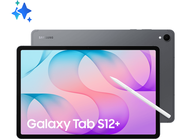 SAMSUNG Galaxy Tab S12+ Wi-Fi, Tablet, 256 GB, 12.6 , Gray