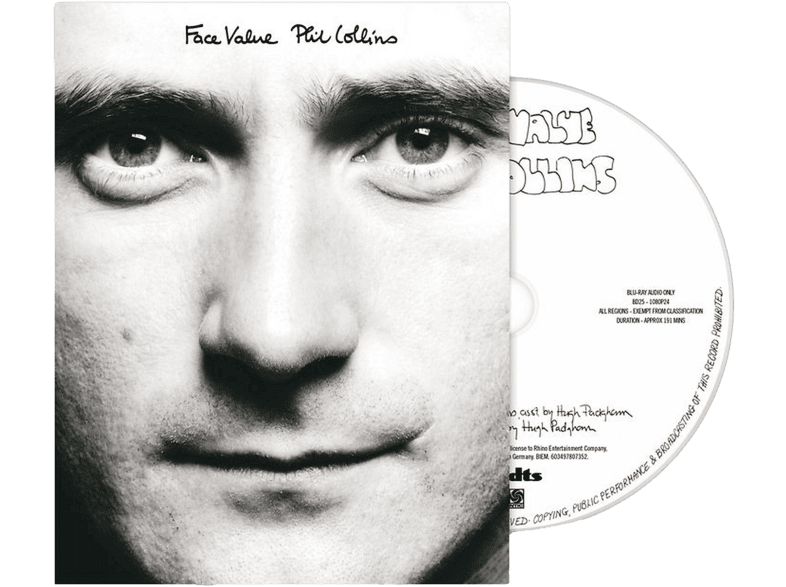 Phil Collins Face Value CD