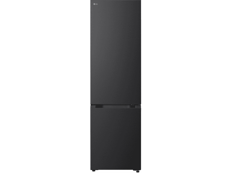 FRIGORIFERO COMBINATO LG GBBS726CEV Fit & Max, Capacità netta totale 375 l, Rumorosità: 34 dB(A), LAN wireless, 3 ripiani, Dimensioni: L 59,7 cm A 203 P 67,4 cm, Essence Black Steel, Classe C