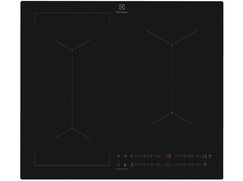 ELECTROLUX CIV63449CT PIANO COTTURA A INDUZIONE, 4 zone di cottura, dimensioni: L 59 cm