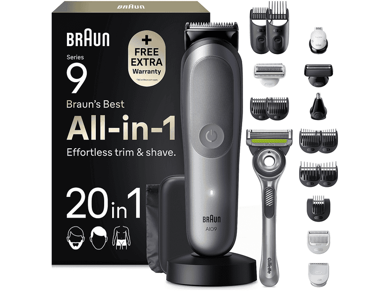 RASOIO BRAUN MULTI AIO9540