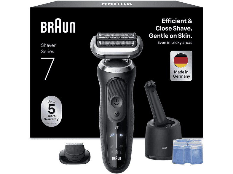 RASOIO BRAUN SHAVER 72-G7200cc GREY BOX MN