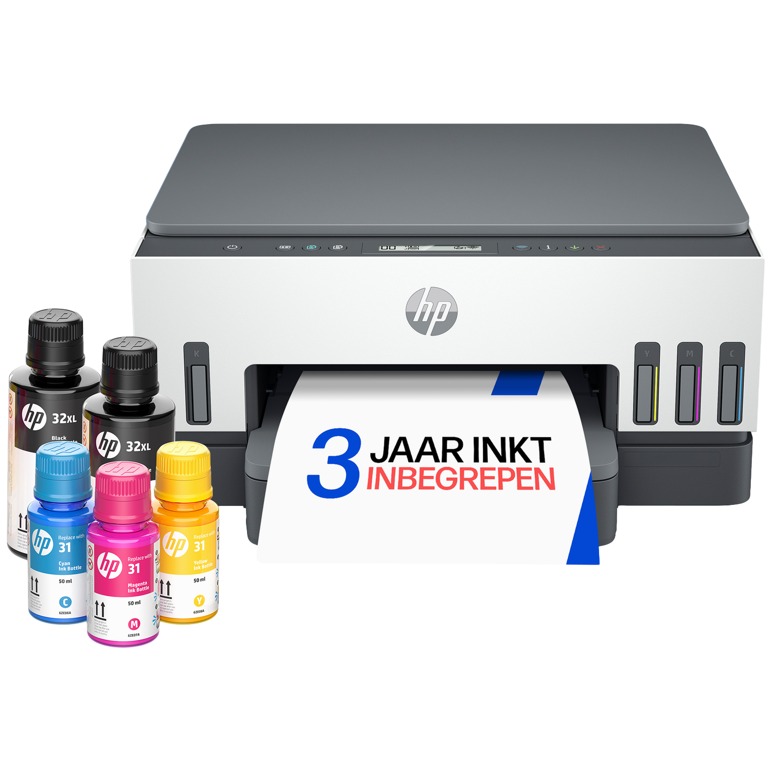 HP Smart Tank 7008 All-in-one Printer - Printen Kopiëren En Scannen Inkt