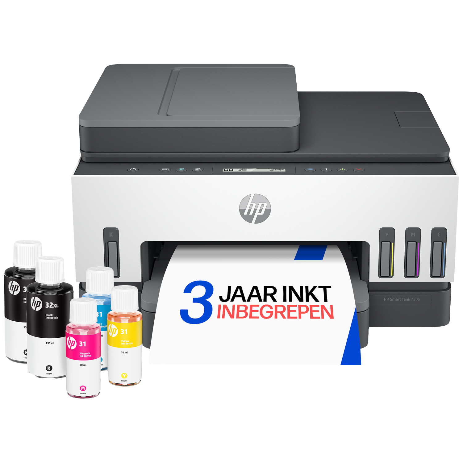 HP Smart Tank 7308 Printen Kopiëren En Scannen - Inkt All-in-one-printer