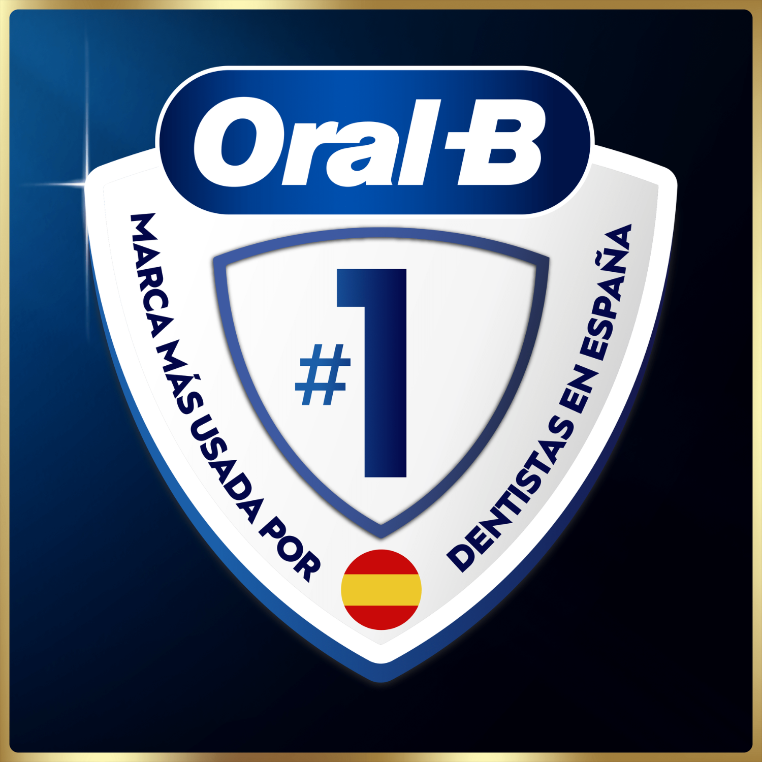 Oral-B. #1. Marca más usada por dentistas en España. 