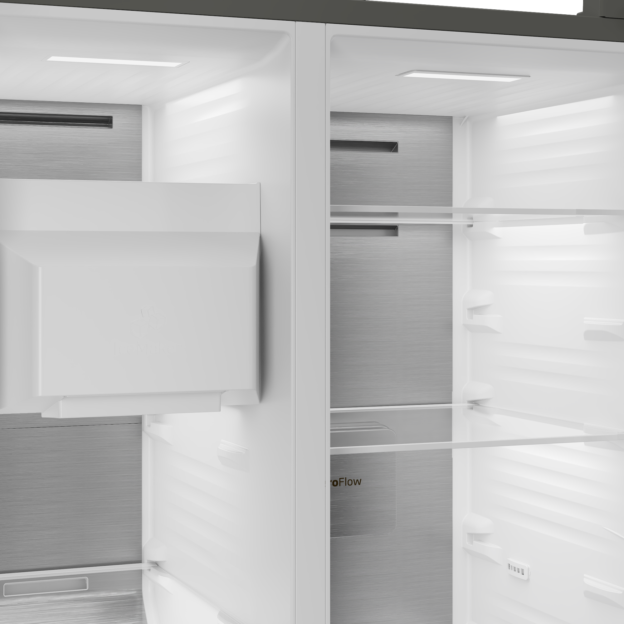 Chłodziarko-zamrażarka Side by side BEKO B5RGNE64EHIBXBRW 182cm HomeWhiz HarvestFresh Ciemny inox