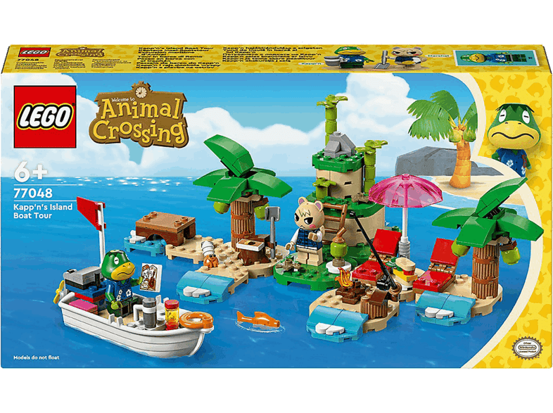 Juego de construcción - LEGO Animal Crossing: Paseo en barca con el Capitán, Edad recomendada: 6 año(s), 233 piezas