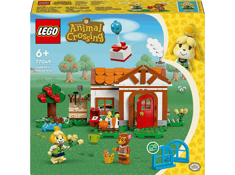 Juego de construcción - LEGO Animal Crossing: La visita Canela, Edad recomendada: 6 año(s), 389 piezas